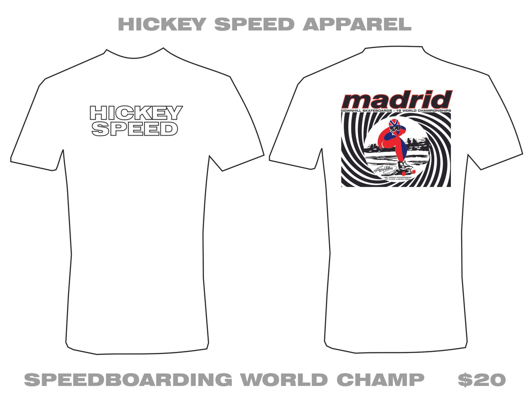 Speedboarding World Champ T Shirt